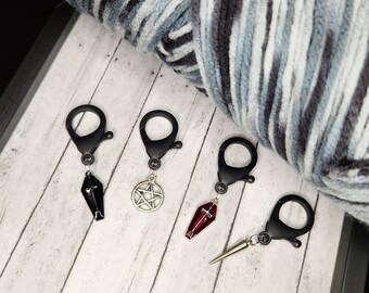 Vamp Hunter Large Stitch Markers (Set of 4)