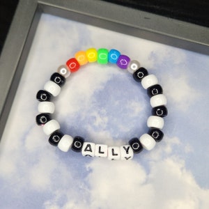 LGBTQ Ally Kandi Bracelet