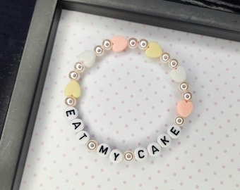 Eat My Cake Kawaii Bead Bracelet