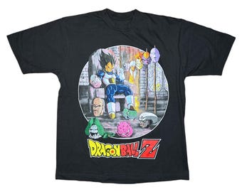 90s Dragon Ball Z Goku Super Saiyan T-shirt. Vintage 1997 Dragon