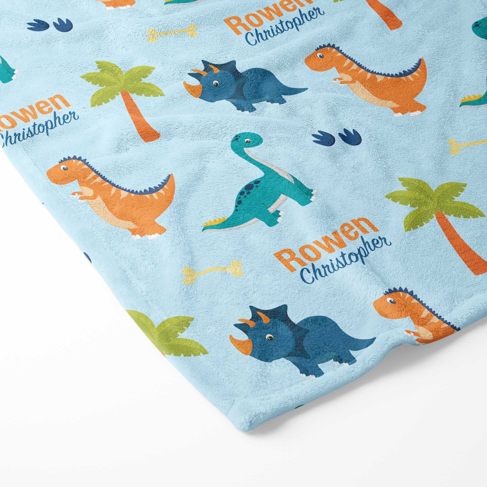 Personalized Baby Blanket Dinosaur Blanket Custom Boy Name - Etsy Singapore