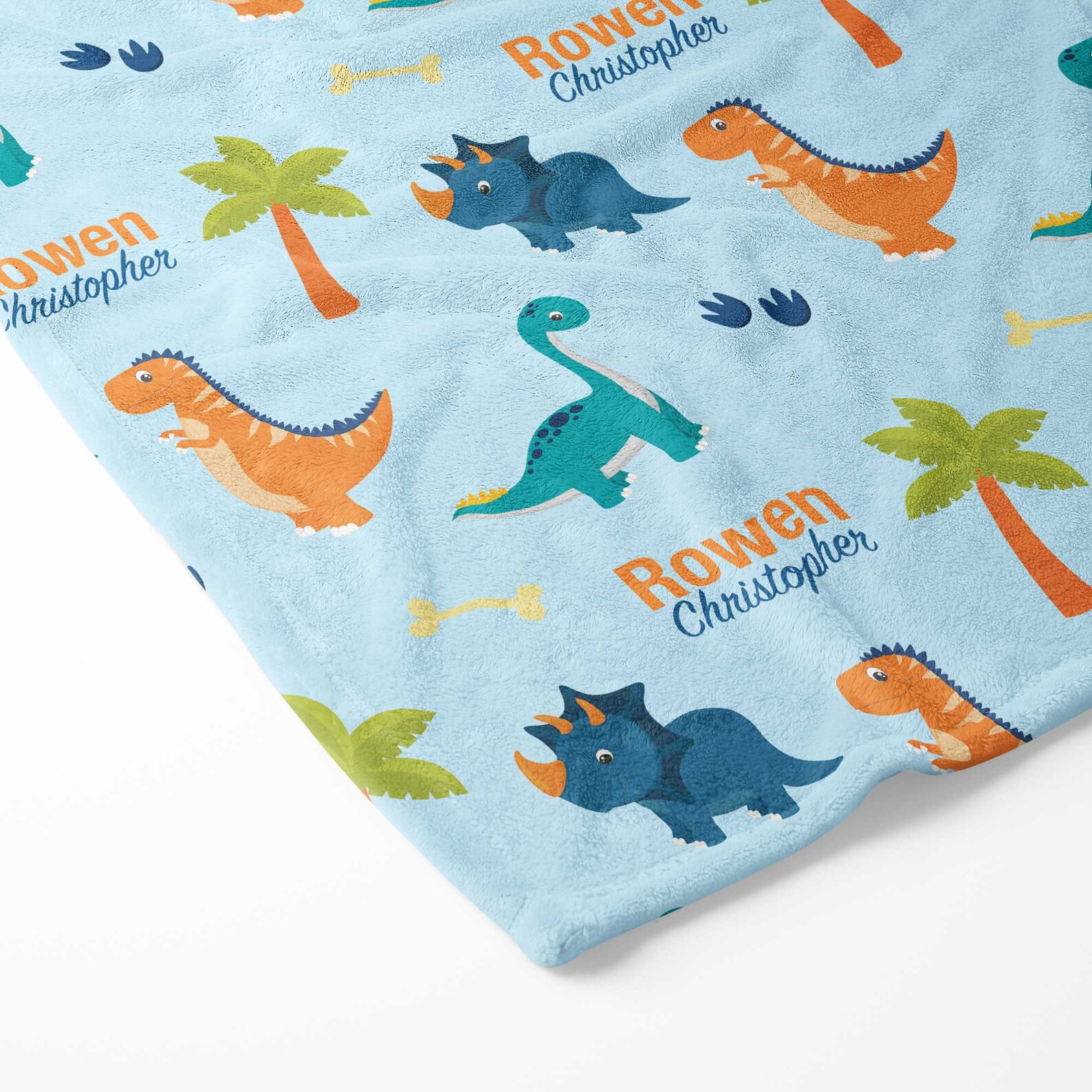 Personalized Baby Blanket Dinosaur Blanket Custom Boy Name Etsy Singapore