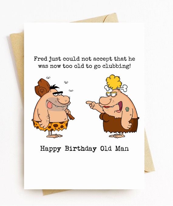 Free Printable Old Man Birthday Cards