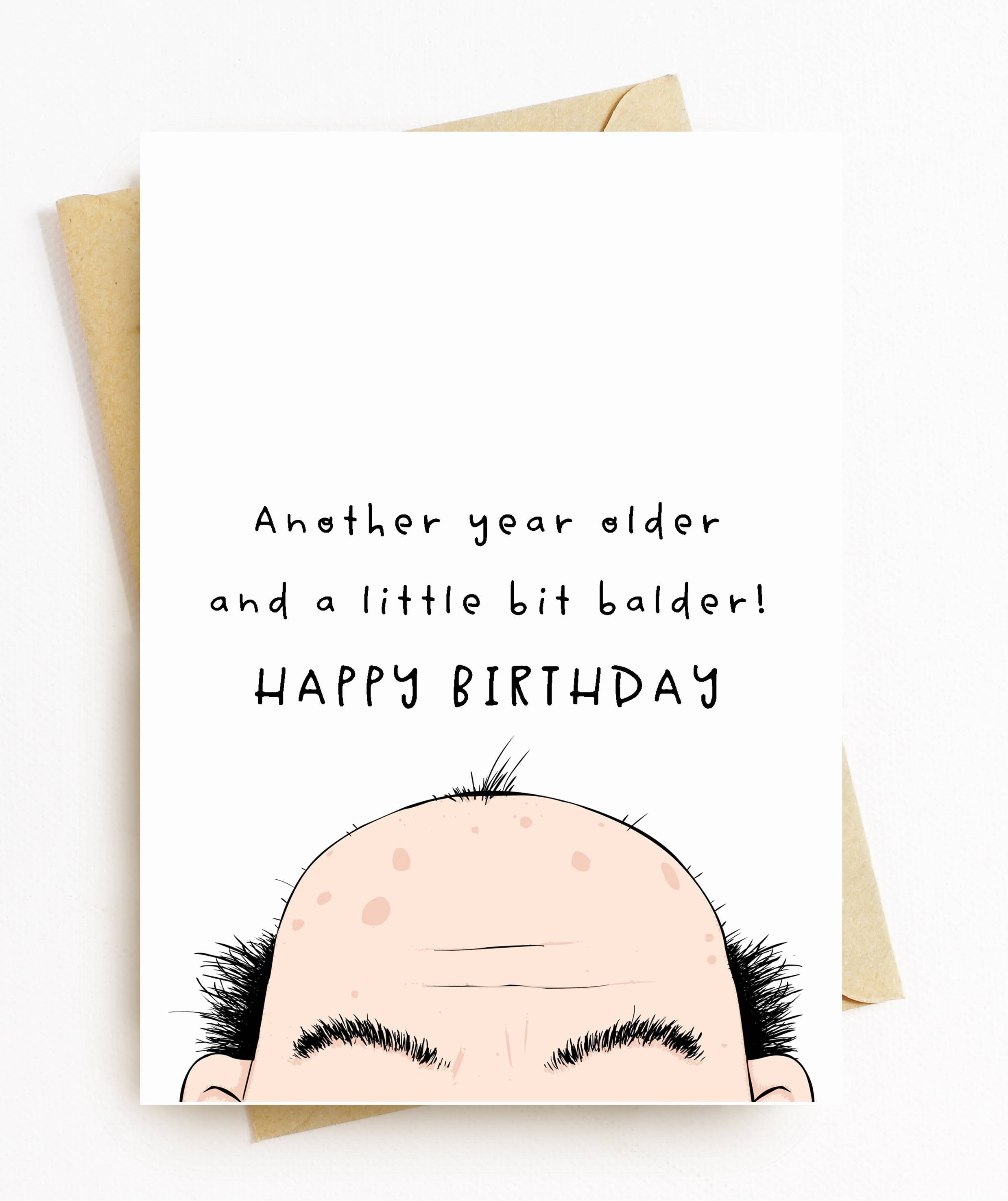 JE374 Funny Happy Birthday Card Another Year Older and A - Etsy JE374 Funny Happy Birthday Card Another Year Older and A - Etsy