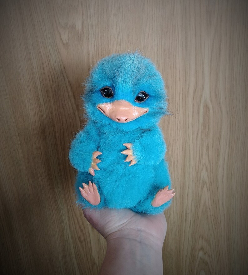 Niffler Plush. Fantastic Art Beast. Polymer Clay Monster. Baby | Etsy