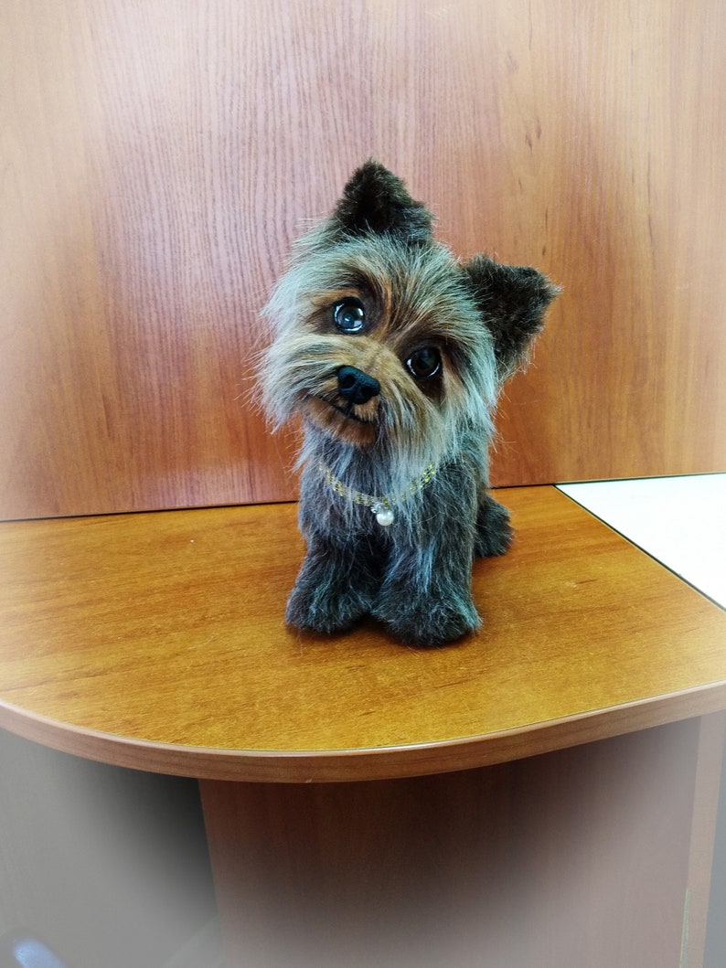 Yorkshire Terrier puppy. Toys Dog. Toys handmade Stuffed | Etsy
