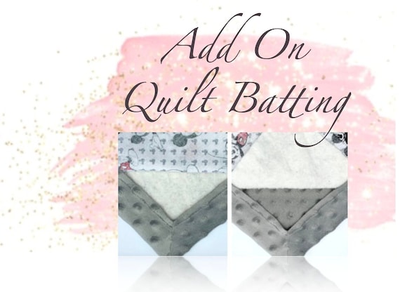 Add Quilt Batting Panel Insert to my Blanket for Extra Warmth and Comfort!