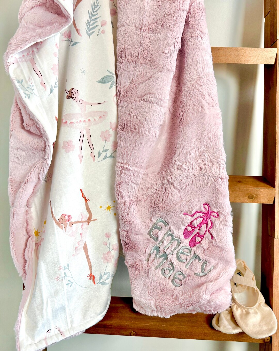 Ballerinas Receiving Blanket