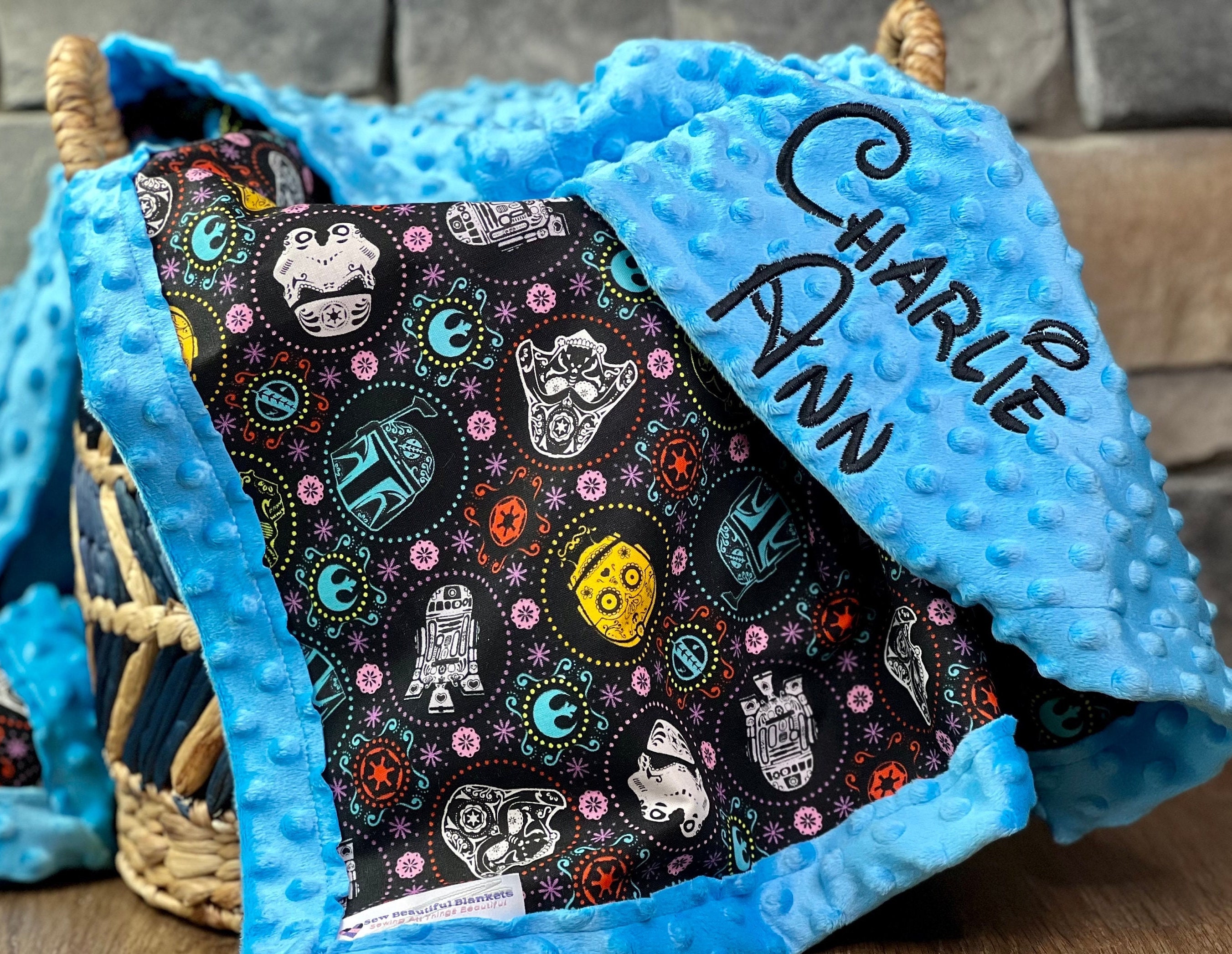 Star wars baby blanket 2025