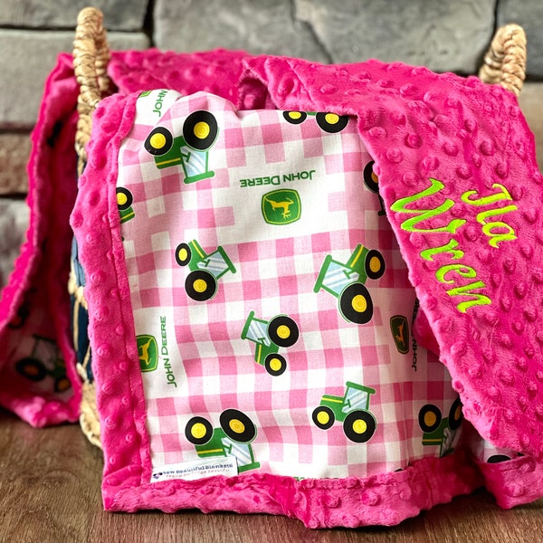 Pink John Deere Etsy