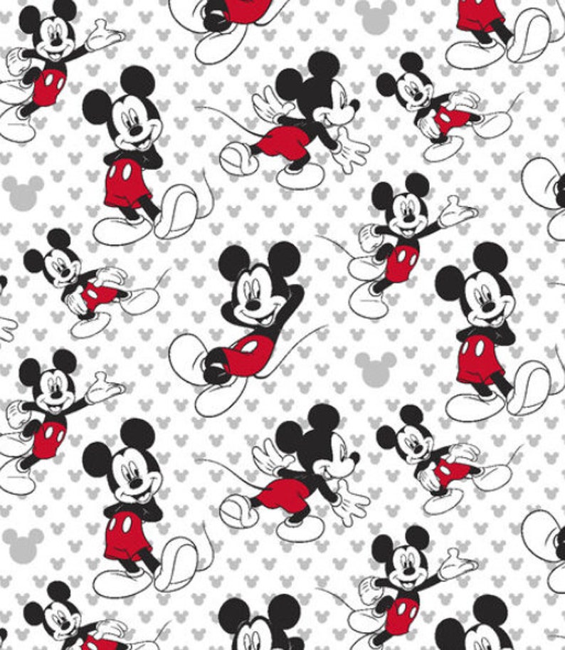 Mickey Mouse Crib Sheets Baby Nursery Crib Set Mickey Etsy
