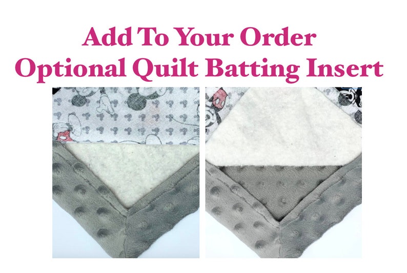 Add Quilt Batting Panel Insert to My Blanket for Extra Warmth Etsy