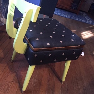 Vintage Danish Sewing Chair