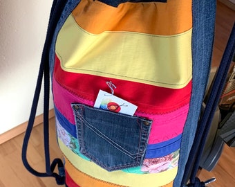 Backpack bag "Rainbow" - UNIQUE