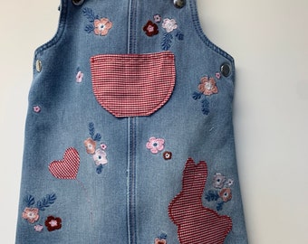 Jeans dress "Bunny" - UNIQUE