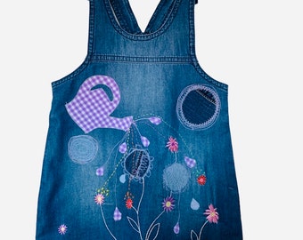 Jeans dress "Watering Can" - UNIQUE