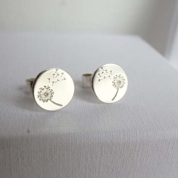 Lucky Dandelion Stud Earrings.