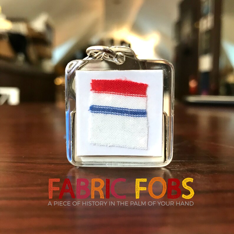 Worn by DeRita! Joe DeRita Personal Wardrobe Relic Keychain Three Stooges Fabric Fobs Curley Joe Snow White and the Three Stooges