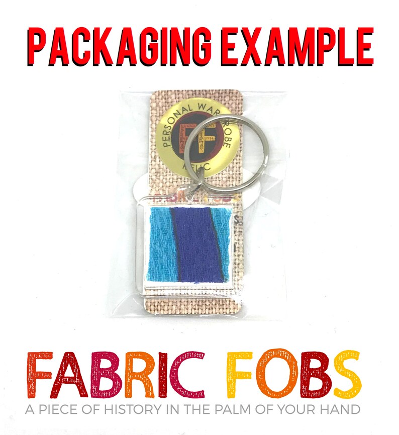 Spartacus Some Like It Hot Tony Curtis Personal Wardrobe Relic Keychain The Persuaders Fabric Fobs Worn by Curtis!