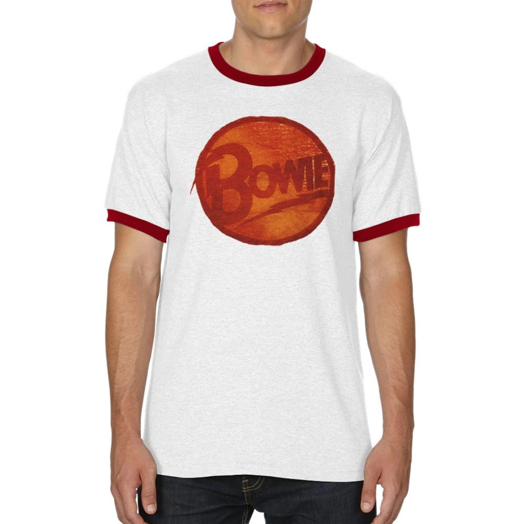 Stavi The Ringer Merch David Bowie Unisex Ringer T-shirt - Etsy UK