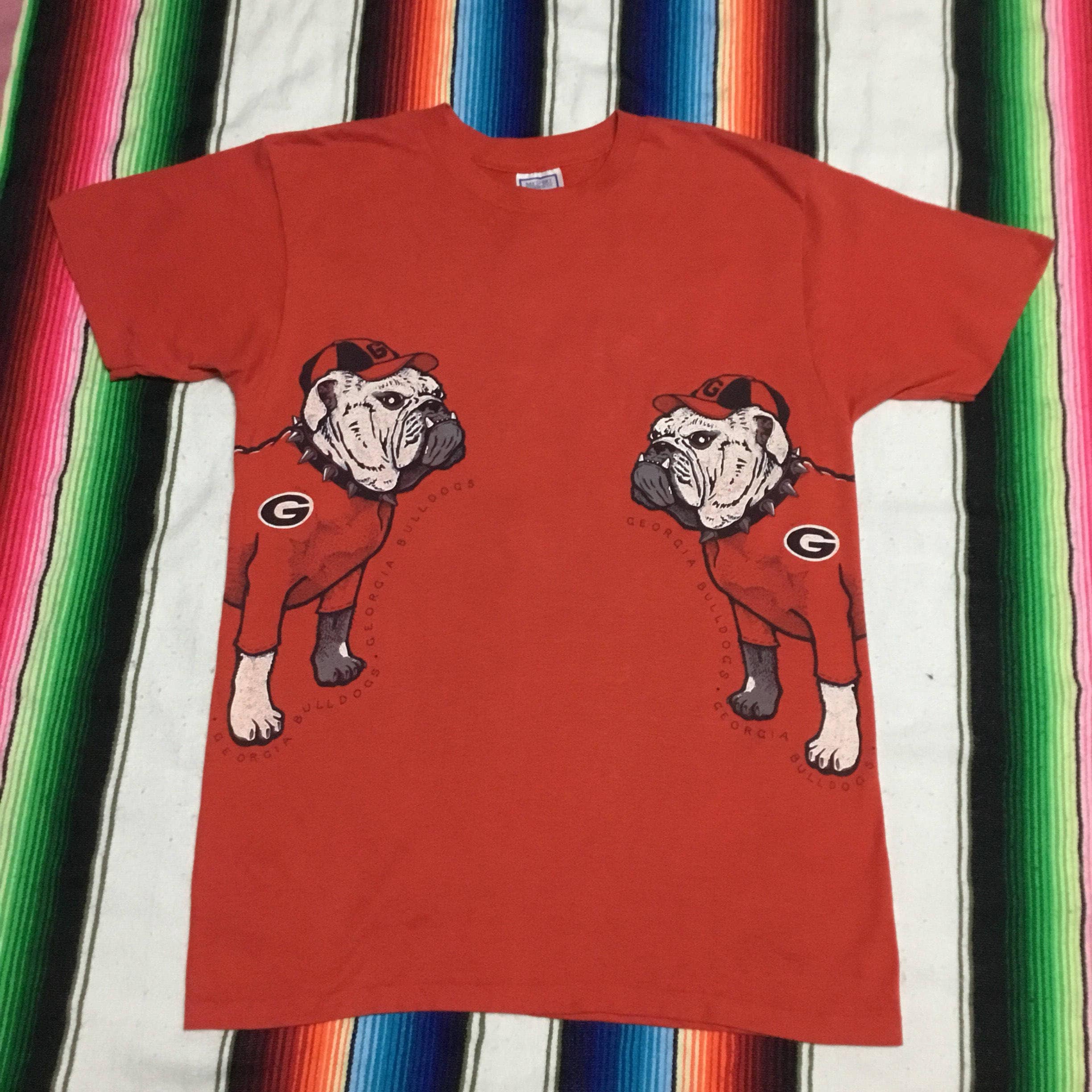vintage 1986 Bulldogs T shirt free shipping Etsy