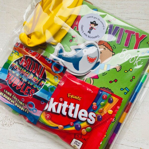 Pre Filled Party Bags Etsy UK