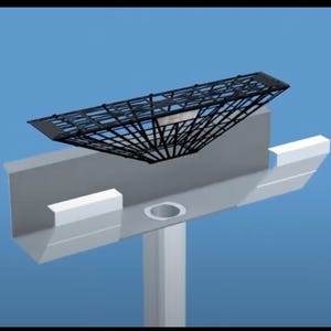 Gutter downspout screen that works! (The Clog Stopper)