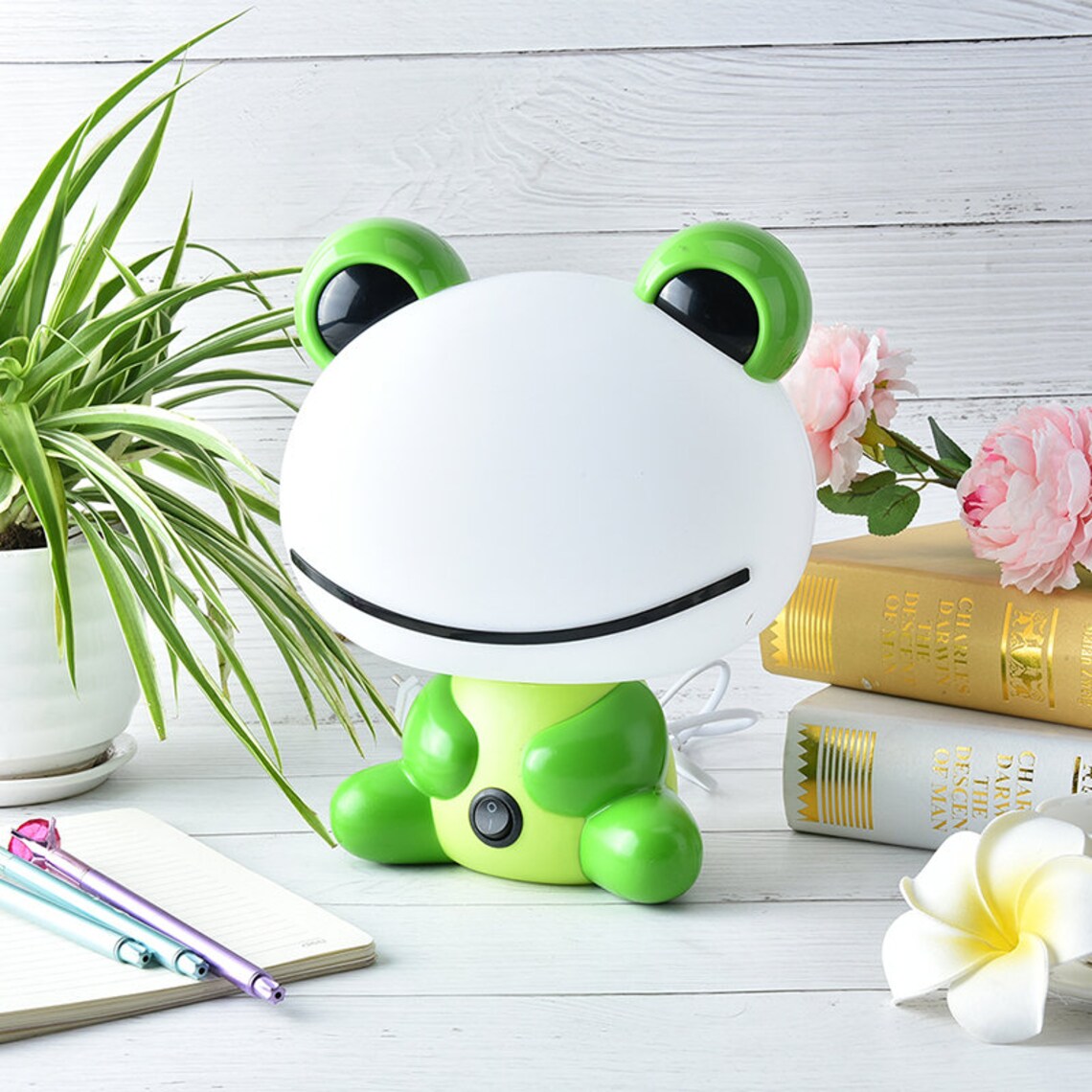 Cute baby frog led night lamp/ cute toddler gift/ kids bedroom Etsy