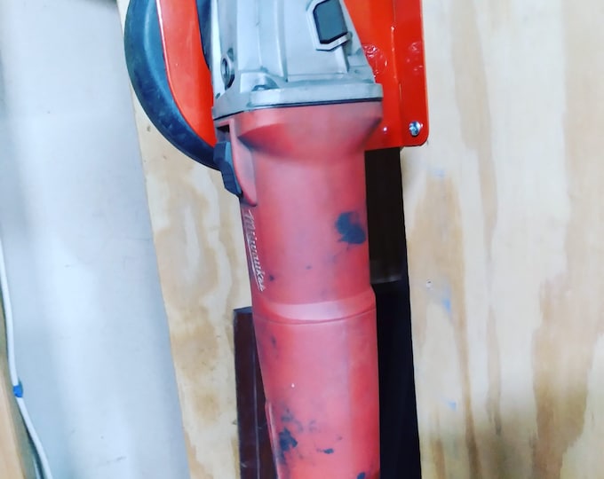 41/2 in small hand grinder wall mount hand grinder holder.