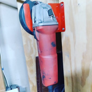 41/2 in small hand grinder wall mount hand grinder holder.