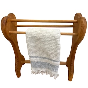 13&quot; Vintage Cottage Core Hand Towel Holder With 3 Rods