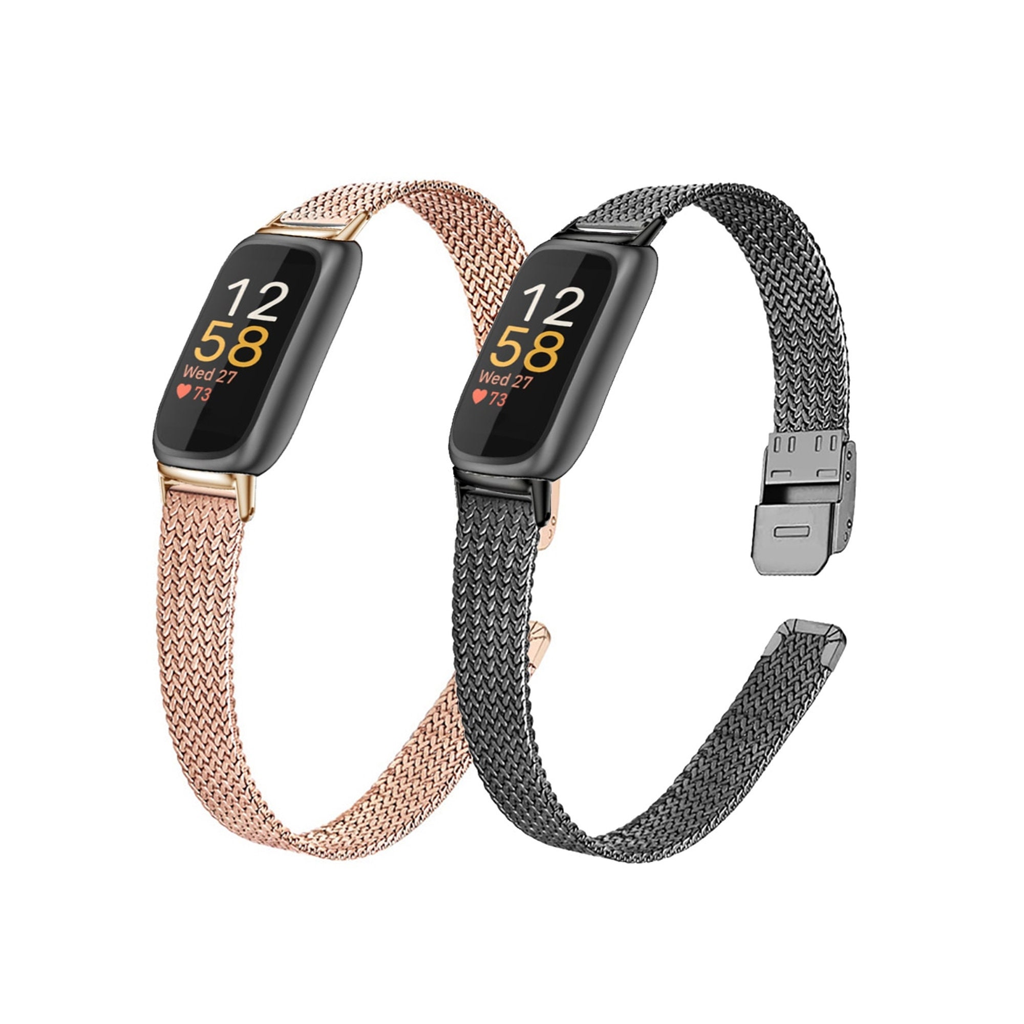 Order the Milanaise bracelet for Fitbit Inspire with free shipping • Loop  Nation
