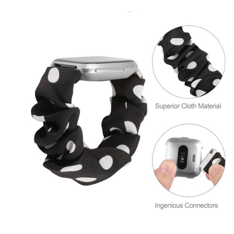 Fitbit versa scrunchie bands Fitbit versa 2 elastic bands for Etsy