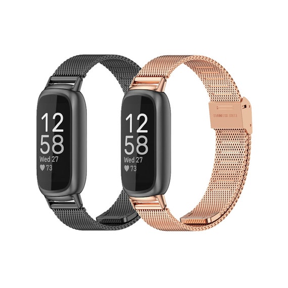 Inspire 3 Stainless Steel Mesh, Fitbit Inspire 3 Accessories, Fitbit Inspire  3 Band Metal, Inspire 3 Sports Band, Inspire 3 Fitbit Band 