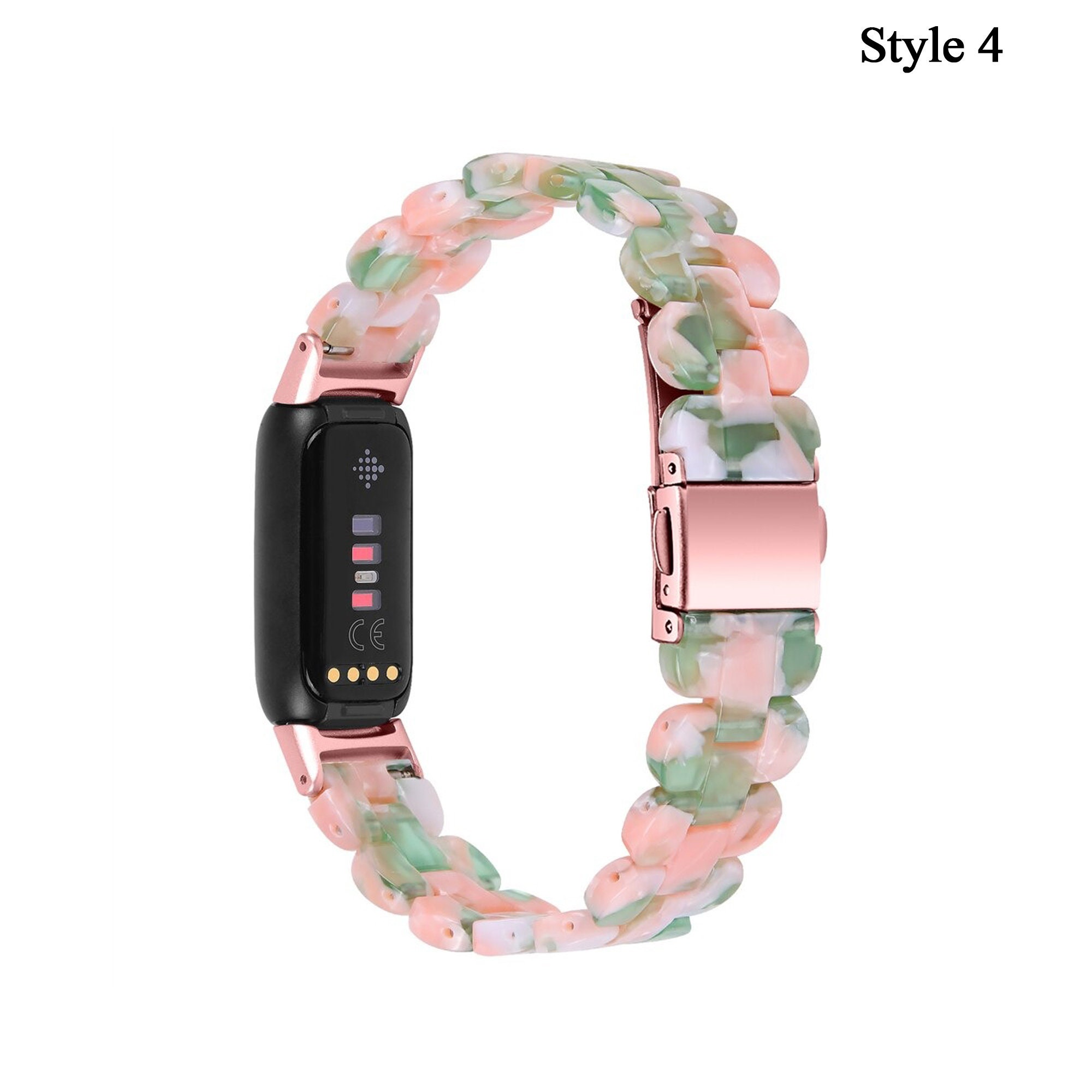 Fitbit Luxe Band Rainbow, Fitbit Luxe Resin Band for Women, Fitbit Luxe  Strap Watch Band, Fitbit Luxe Replacement Bands Gift for Girl 