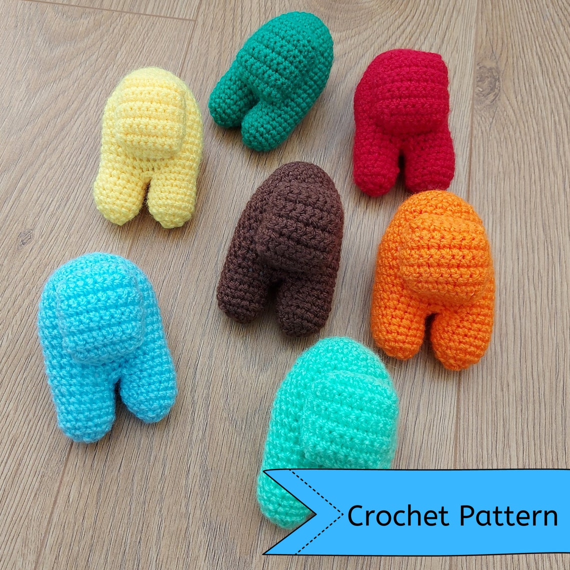 Among Us Crochet Pattern | Etsy Hong Kong