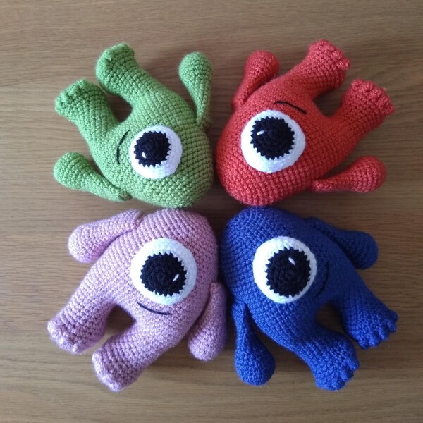 Cute Monster Crochet Pattern