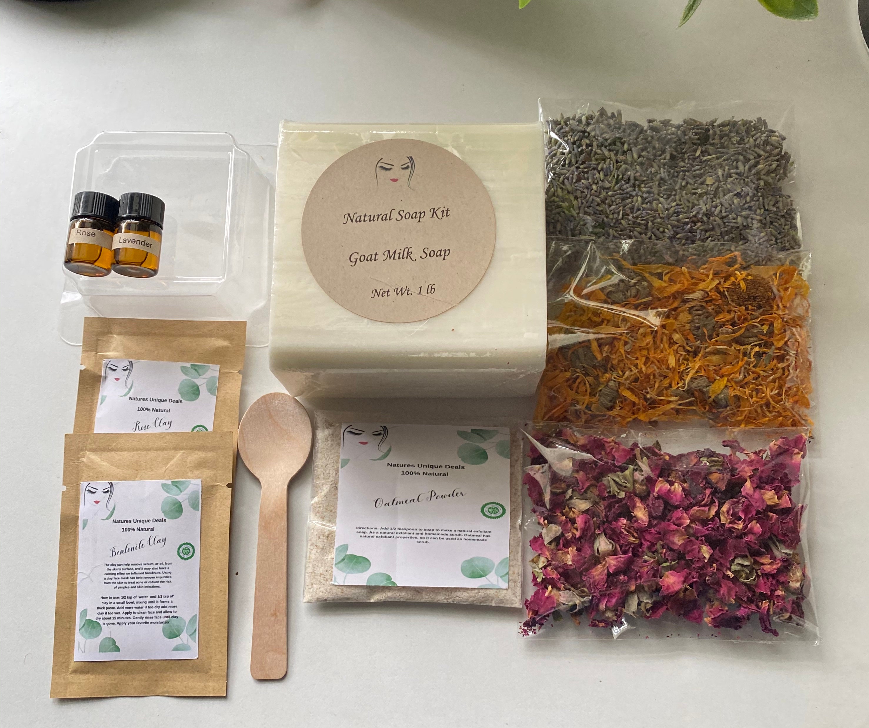 DIY Goat Milk Soap Making Kit Soap Making Kit Goat Milk Etsy