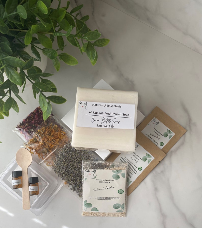 DIY Cocoa Butter Soap Making Kit soap Making Kit Cocoa Etsy