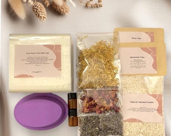 DIY Shea Butter & Goat Milk Soap Making Kit: Natural Soap at Home