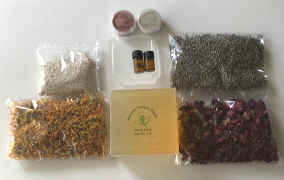 DIY  Hemp Soap Making Kit, Hemp Soap Kit, Learn to make your own soap at home