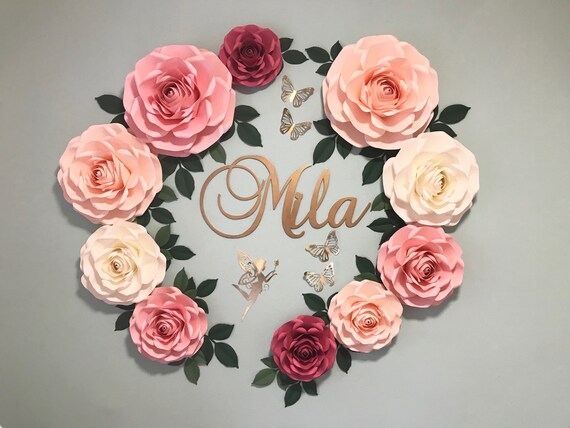 Papier Peint Fleurs Floral Rose Des Roses