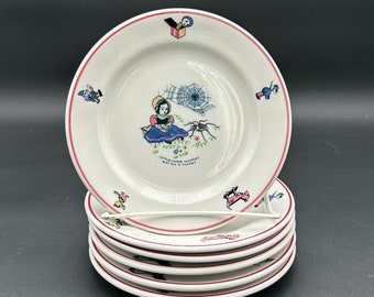 Shenango Little Miss Muffet Children’s Plates, Sold Separately