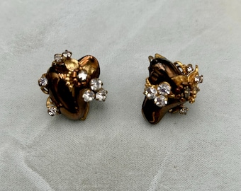 Original by Robert Vintage Clip On Earrings, 1950's