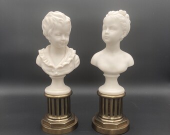 Alva Studio Museum Replicas “Des enfants Brongniart” Sculptures by Jean Antoine Houston