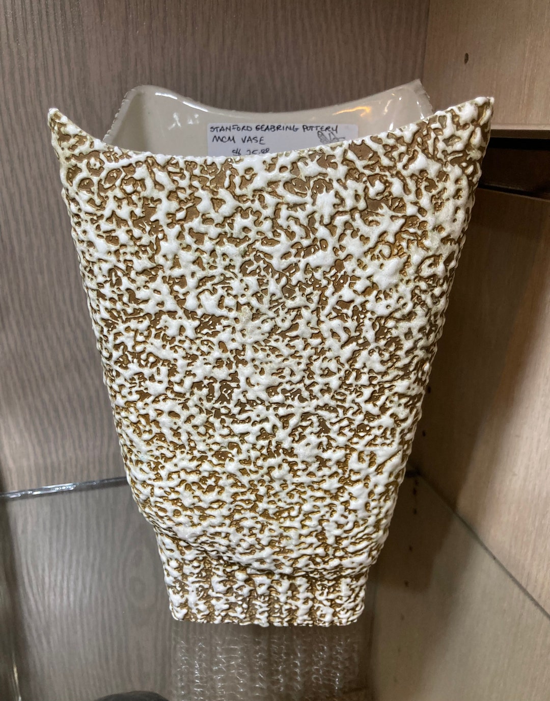 MCM Stanford Sebring Ohio Splatter Pottery Vase [beesme] - Etsy