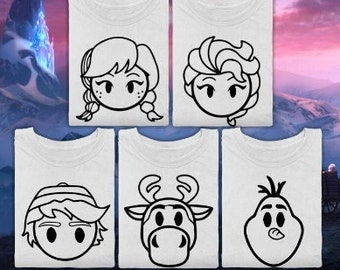 Frozen T Shirt - Frozen Family Shirts - Frozen Family Birthday Shirt - Disney Frozen Shirt - Anna Frozen 2 - Anna And Elsa - Olaf Tshirt