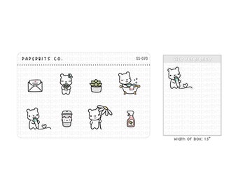 Sampler Sticker Sheet SS-070 - 1 Sticker Sheet