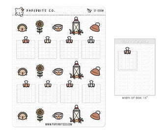 Sampler Sheet SF-006 - 1 Sticker Bogen