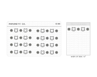 Sampler Sticker Sheet SS-085 - 1 Sticker Sheet